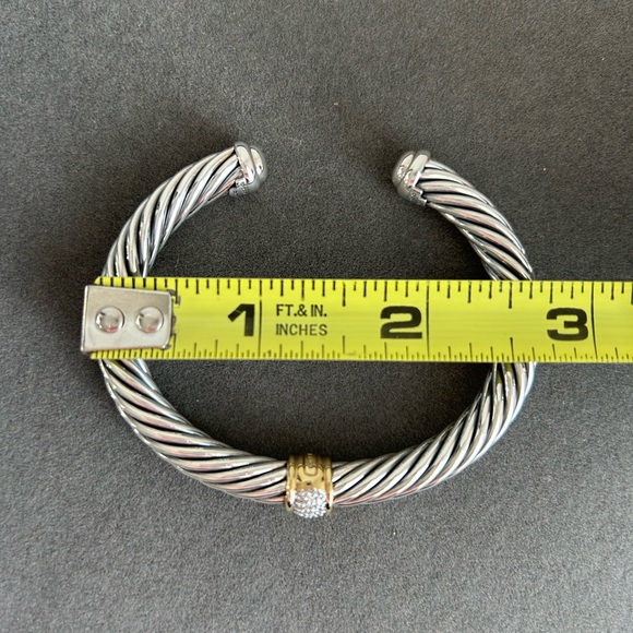 New David Yurman Cable Station Bracelet-size Small - Picture 11 of 15